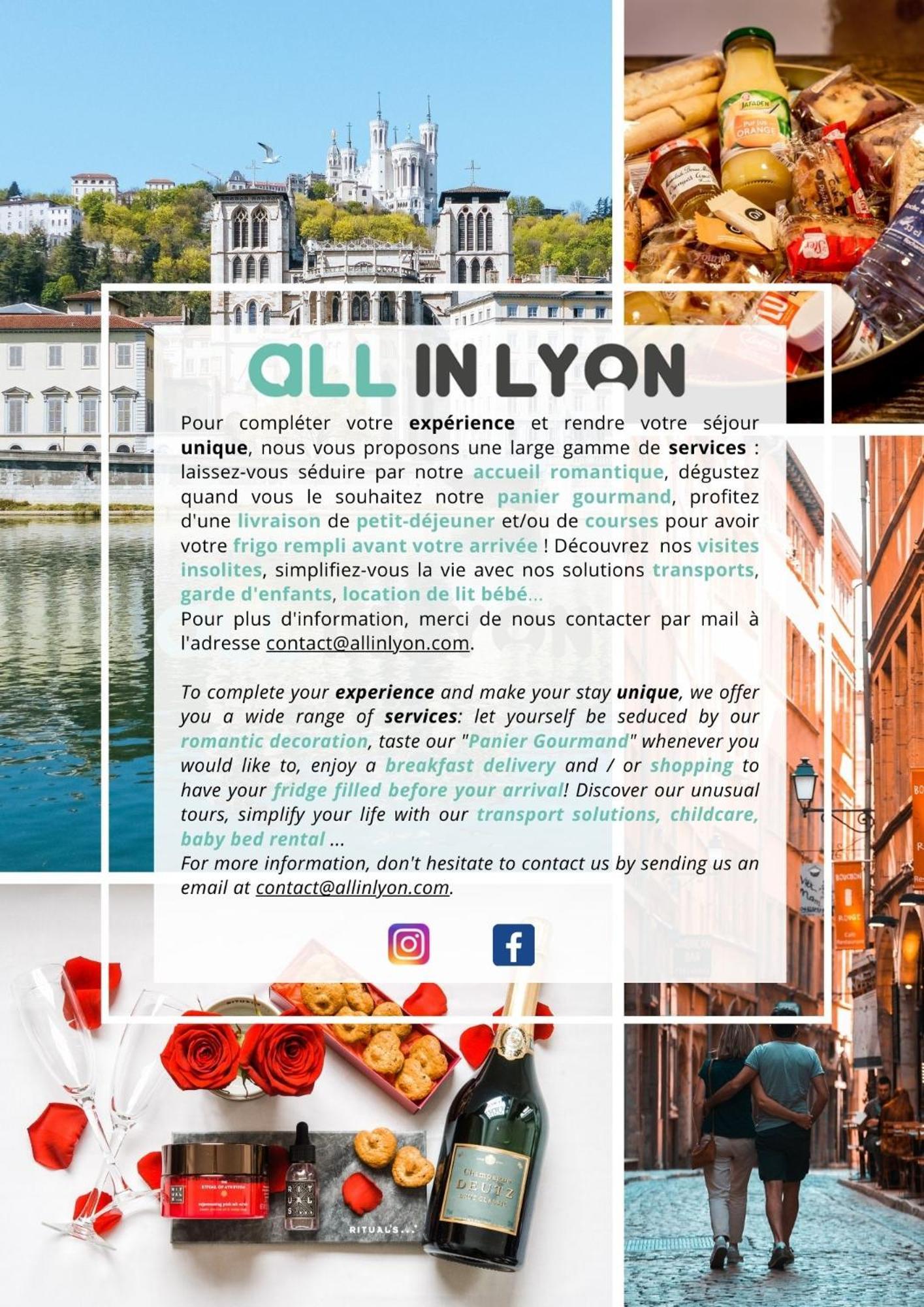 The Studio In The 2Nd Arrondissement Ail Lyon Eksteriør bilde